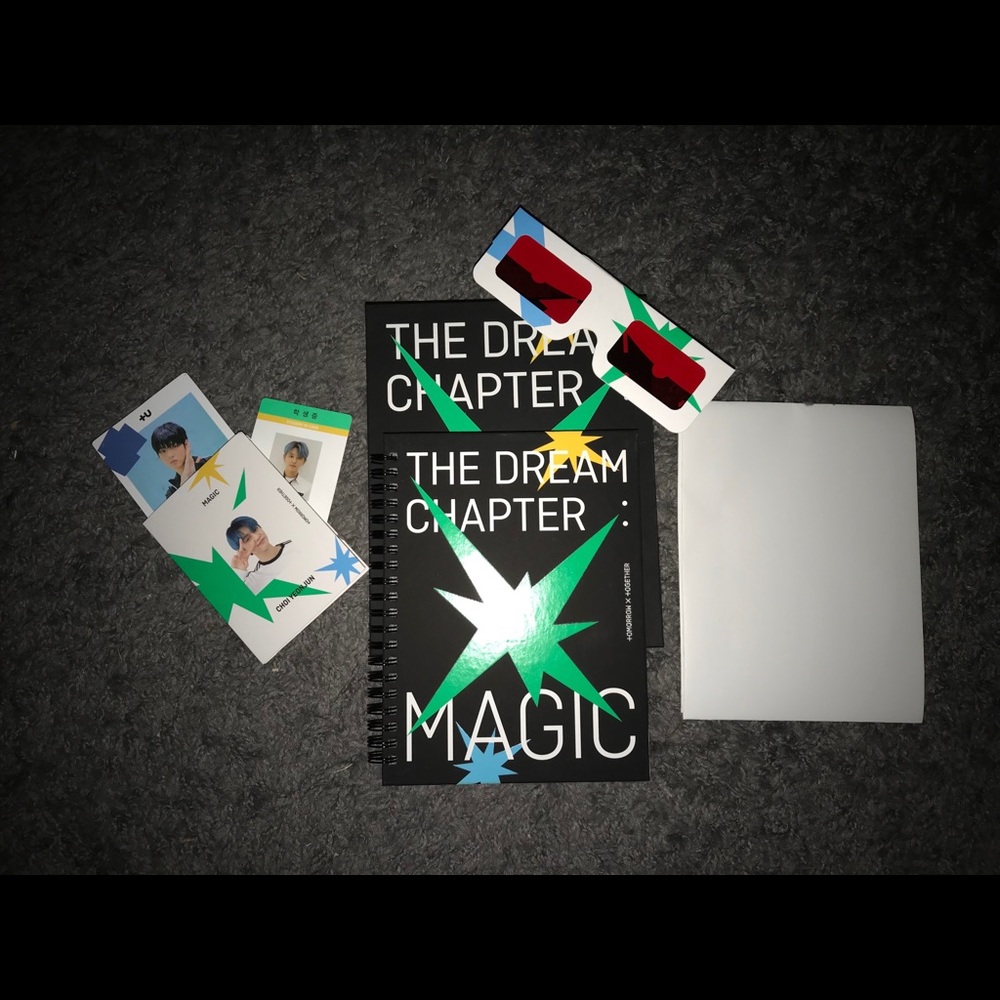 Txt album. Missing stickers.Arcadia version.